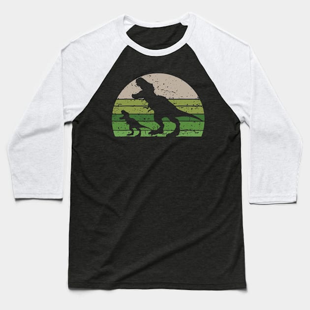 Dinosaur Baseball T-Shirt by Polahcrea